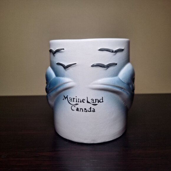 Marine Land Canada Mug Dolphin Coffee Cup Tea Souvenirs Aquarium Niagra Ontario - Picture 3 of 10